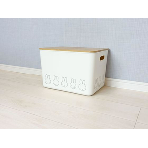 オカトー miffy バンブーフタ付き収納ケース LL FCD440G-イメージ2