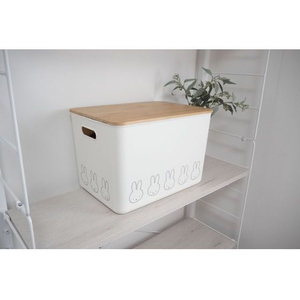 オカトー miffy バンブーフタ付き収納ケース LL FCD440G-イメージ4