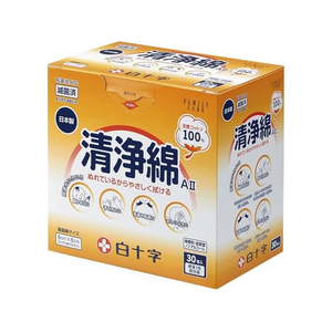 白十字 FC清浄綿AⅡ 30包入 FCF028S-イメージ1