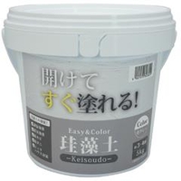 ワンウィル Easy&Color珪藻土 5kg グレー 3793060003