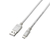 エレコム 2A対応microUSBケーブル(0．8m) ホワイト MPA-AMB2U08WH-イメージ2