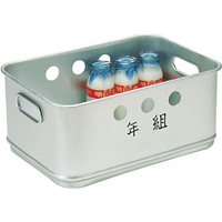 オオイ金属 アルマイト 牛乳箱 268 24本入 FC009LR-5751600