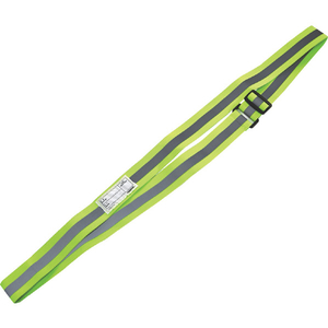 トラスコ 伸縮安全タスキ　蛍光ライム SSAT-L-イメージ1