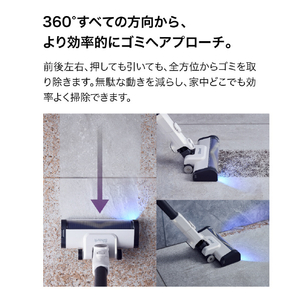 シャークニンジャ Shark PowerClean 360 PRO コードレススティック メタリックペタルベージュ IW5271JWH-イメージ3