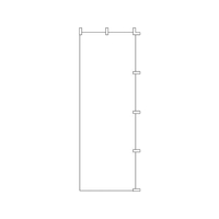 タカ印 旗 白無地 F135736-40-7235