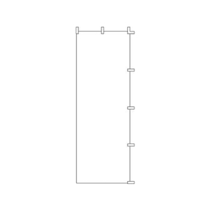 タカ印 旗 白無地 F135736-40-7235-イメージ1