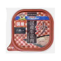 ドギーマン 紗 国産牛正肉 六穀入り 100g FC05892
