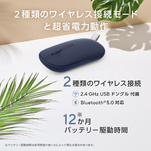 ASUS Marshmallow Mouse MD100 クワイエットブルーまたはソーラーブルー MD100_MOUSE_BL-イメージ17