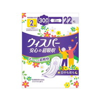 Ｐ＆Ｇ ウィスパー 安心の超吸収 300cc 37cm 22枚 FC187MS