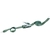 トラスコ中山 TRUSCO 強力型ベルト荷締機 SUS金具 38mm幅 600kg アイ FC964HJ-3524809-イメージ1