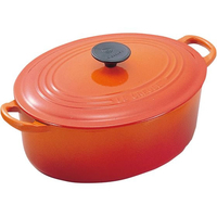 ル・クルーゼ ル・クルーゼ トラディション ココットオーバル 27cm 2502-27-09 オレンジ FC294LM-4514230