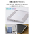 エレコム iPad mini(A17 Pro)用フラップケース 薄型軽量 カラーエッジ 背面クリア グレージュ TB-A25SWVFCGB-イメージ4