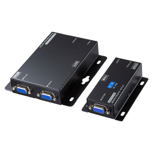 サンワサプライ ディスプレイエクステンダー(セットモデル) VGA-EXSET2N-イメージ1