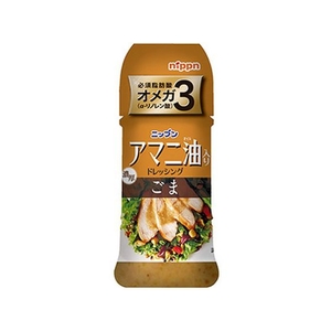 ニップンライフイノベーション ニップン/オーマイPLUS アマニ油入ドレッシング ごま 150mL FCN2546-イメージ1