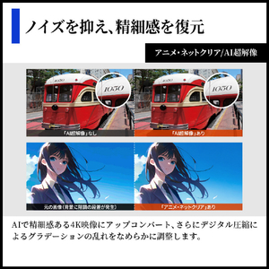 シャープ 65V型 4K液晶テレビ AQUOS 4T-C65HN2-イメージ10