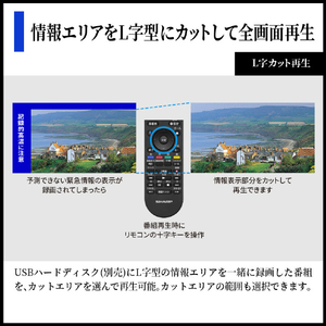 シャープ 65V型 4K液晶テレビ AQUOS 4T-C65HN2-イメージ14
