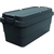 トラスコ中山 トランクカーゴ フラット天板仕様 70L 黒 3935G780390ブラック70 FC969GY-2073991-イメージ1