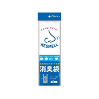 オルディ KESMELL 消臭袋 M グレー 半透明 15枚入 FCD446G-KS-SHGYMT-15