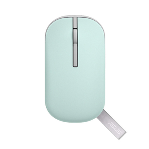 ASUS Marshmallow Mouse MD100 ライラックミストパープルまたはブレイブグリーン MD100_MOUSE_PU-イメージ1