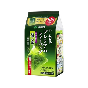 伊藤園 お～いお茶プレミアムティーバッグ抹茶入り 緑茶 100袋 FCK267B-イメージ1