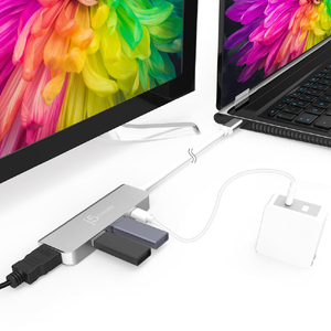 j5 create USB-C to HDMI&PD 5in1マルチアダプター シルバー JCD371-イメージ4