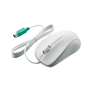 エレコム PS/2光学式マウス (Mサイズ) ホワイト M-K6P2RWH/RS エレコム PS/2光学式マウス (Mサイズ) ホワイト M-K6P2RWH/RS