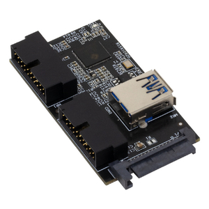 アイネックス USB3．0ヘッダー 2分配ハブ HUB-09-イメージ3