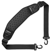 ハクバ エルゴエアーショルダーベルト ブラック KSB-EA01