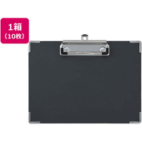 キングジム 用箋挟み A5ヨコ 長辺とじ 黒 10枚 F042840-8333ｸﾛ
