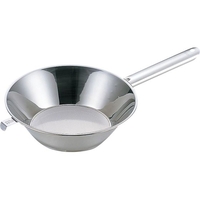 三宝産業 UK 油こし (片手ハンドル) 21.5cm パンチ仕様 FCK8655-001440002