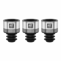 ZWILLING F&S CUBE ワインシーラー×3 シルバー 36802-003-0