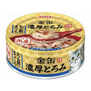 アイシア 金缶濃厚とろみ かつお節入りまぐろ 70g FCU9252-GNT-5-イメージ1