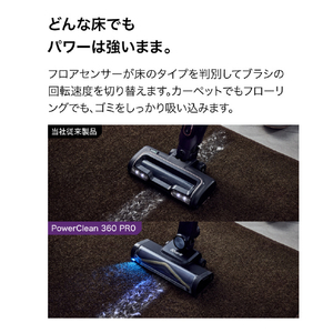 シャークニンジャ Shark PowerClean 360 PRO コードレススティック ミッドナイトブラック IW5271JBK-イメージ6