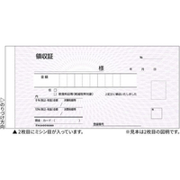 ヒサゴ 領収証 小切手サイズ 2P FCF031S-BS0809