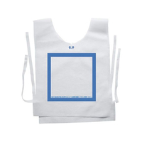 ナカネ 防災備蓄ベスト 避難所用 フリー ブルー 100枚 FCG994K