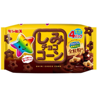 ギンビス しみチョココーン 全粒粉 4P FCE418U