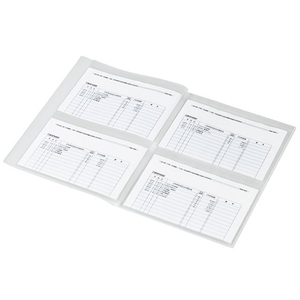 コクヨ 領収書&明細ファイルα〈ノビータα〉A4タテ 5P(20枚収) F837407-ﾗ-NF500T-イメージ3