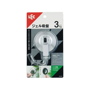 レック ジェル吸盤ツールフックワイド 大 1個入 FC140PA-H00483-イメージ2