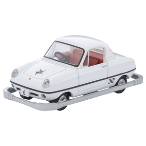 トミーテック トミカリミテッドヴィンテージ NEO こどもの国×TLV ダットサン ベビイ 6号車(白) フィギュア付 TLVｺﾄﾞﾓﾉｸﾆﾀﾞﾂﾄｻﾝ6ｺﾞｳｼﾔｼﾛ-イメージ1