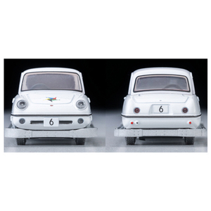 トミーテック トミカリミテッドヴィンテージ NEO こどもの国×TLV ダットサン ベビイ 6号車(白) フィギュア付 TLVｺﾄﾞﾓﾉｸﾆﾀﾞﾂﾄｻﾝ6ｺﾞｳｼﾔｼﾛ-イメージ4