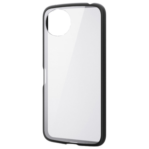 エレコム AQUOS wish5用 TOUGH SLIM LITE ハイブリッドケース フレームカラー ブラック PM-S251TSLFCBK-イメージ1