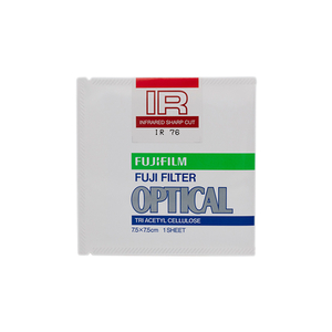 富士フイルム 光吸収・赤外透過フィルター（IRフィルター） 82号 75mm×75mm IR827.5X1-イメージ1