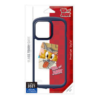 PGA iPhone 13 Pro用ガラスタフケース トムとジェリー PG-WGT21N01TAJ
