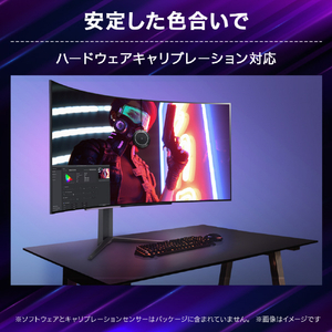 LGエレクトロニクス 44．5型ゲーミング液晶ディスプレイ LG UltraGear ブラック 45GR95QEB-イメージ8