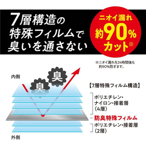 オルディ KESMELL 防臭袋 M 白 50枚入 FCD447G-KS-BWM-50-イメージ2