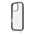 レイアウト iPhone 16 Pro用Like standard Puffull 耐衝撃 バンパー ストラップ金具付き ハイブリッドケース ブラック RT-P47CMD1/B-イメージ1