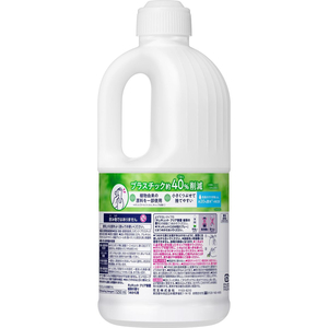 KAO キュキュット クリア除菌 緑茶の香り つめかえ用1250mL 6個 FC802SS-イメージ2