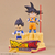 バンダイスピリッツ ドラゴンボールDAIMA プラモデル 孫悟空 (ミニ) & ベジータ (ミニ) ﾄﾞﾗｺﾞﾝﾎﾞ-ﾙDAIMAｺﾞｸｳﾍﾞｼﾞ-ﾀ-イメージ4