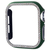GAACAL Apple Watch Series 1-3 [42mm]用スワロフスキーフレーム グリーン×シルバー W00065GS3-イメージ1