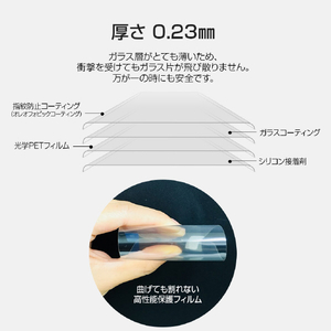 BIOSHIELD Galaxy S10+用3D GLAS FORMING ガラスコーティング全面保護フィルム 指紋認証対応 BS16386S10P-イメージ12